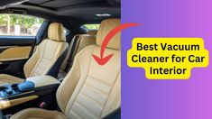 the interior of a car is clean and ready to be used for cleaning or waxing