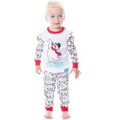 Add a little magic to your bedtime routine with this Frosty the Snowman Cotton Pajama set. The long sleeve tight fit pajamas will keep your little Frosty fan comfortable all winter long. For questions regarding sizing, please refer to size chart. Holidays With Toddlers, Cotton Pajama Set, Frosty The Snowman, Burts Bees Baby, Christmas Pajama Set, Frosty The Snowmen, Cotton Pajama Sets, The Snowman, Holiday Pajamas