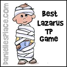 a child wrapped in bandages with the words best lazardus tp game