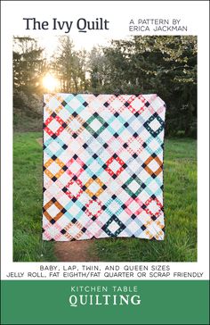 the ivy quilt pattern is featured in an article about how to make a baby quilt