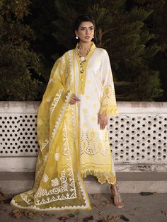 Brand: Faiza FaisalProduct Code: Maya-CerenCollection: Maya Faizal Faisal Unstitched Luxury Lawn Summer CollectionFabric: Lawn DESIGN DETAILS: Brand: Faiza FaisalProduct Code: Maya-AmiraCollection: Maya Faizal Faisal Unstitched Luxury Lawn Summer CollectionFabric: Lawn DESIGN DETAILS: DISCLAIMER:* Lining, Laces, and Tassels are not included in unstitched variants.* Embellishment items in stitched outfits are subject to market availability.* The actual colors of the outfit may vary from the colors being displayed on your device. CARE INSTRUCTIONS: Extra Fabric Has Been Used For Shoot Original Color May Vary Slightly From The Picture Dry Clean Recommended Iron The Clothes At Moderate Temperature Do Not Use Bleach, Or Stain Removing Chemicals Damp Fabric Should Not Be Exposed To Sunlight Maya Pakistani Clothes Online, Lawn Design, Printed Dupatta, Embroidered Sleeves, Unstitched Suits, Embroidered Neckline, Fabric Stores Online, Best Wear, Embellished Dress