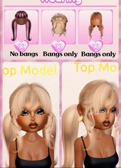 an image of barbie dolls with different hairs and hair styles on the app store page