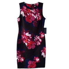 Nwt Tommy Hilfiger Dress. Gorgeous Floral Design. Navy/Black Background With Pink/Orange/White Flowers. Zipper Back. * Size 10 * Nwt * 91% Polyester, 9% Spandex Approximate Measurements * Length 37.5” * Under Arms 18” Bundle On Multiple Items. Fast Shipping. Top Rated Seller! Spring Dress Summer Dress Wedding Guest Dress Church Dress Work Dress Sheath Dress Tank Dress Sleeveless Dress Corporate Dress Sleek Dress Tommy Hilfiger Sheath Dress For Spring, Cheap Sleeveless Tommy Hilfiger Dress, Orange White Flowers, Tommy Hilfiger Pink Spring Dresses, Summer Dress Wedding Guest, Fitted Sleeveless Tommy Hilfiger Dress, Elegant Tommy Hilfiger Knee-length Midi Dress, Summer Dress Wedding, Tommy Hilfiger Cotton Short Sleeve Dress