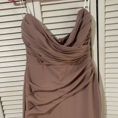 Stretchy, No Size Indicated But Can Be Medium To Large. I Am A Medium. Never Worn Mauve Gown, Dresses Windsor, Windsor Dresses, Windsor, Color Purple, Prom Dresses, Prom, Womens Dresses, Purple