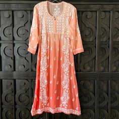 kurta Silk One Piece, Patiala Salwar Kameez, Lucknowi Kurta, Patiala Salwar Suits, Chikankari Embroidery, Bridal Dupatta, Phulkari Dupatta, Lucknowi Chikankari, Velvet Shawl