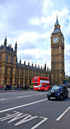 the big ben clock tower towering over the city of london