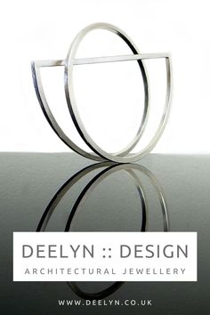 Silver statement bangle from the Entrapment collection - bold, architectural and geometric sculptural statement art jewellery by @deelyndesign - it's wearable art inspired by modern, contemporary architecture. Handmade in the UK by artist Deelyn Walsh. Modern Contemporary Architecture, Contemporary Jewellery Designers, Jewellery Art, Art Jewelry Contemporary, Statement Art, Jewellery Designer