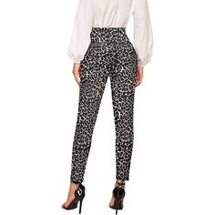 With these Classic Pull-On Skinny Leggings Regular Fit With Print For Women, you may add elegance to your sense of style. The printed pattern on these leggings adds to their demand despite their beautiful construction. These are created using premium materials and are of premium quality. They go well with tops, t-shirts, and jackets and are simple to launder in the washing machine. Specifications: Material: 73% Rayon, 23% Nylon,4% Spandex Fit Type: Regular Pattern Type: Print Care Instructions: Fitted Elegant Leopard Print Bottoms, Elegant Fitted Leopard Print Bottoms, Chic Printed Pants For Fall, Chic Printed Fall Pants, Chic Fitted Printed Pants, Elegant Fitted Printed Bottoms, Warm Pants, Formal Pants, Mens Dress Pants