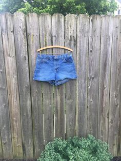 These are the perfect shorts for summer and looking and feeling great. If you want to be perfect everywhere you go, get these in your life now. They have no rips, holes, stains or smells. Measurements: laying flat and doubled Waist: 29 3/4 inches Hips: 38 inches Rise: 11 inches Inseam: 2 inches Length: 11 1/2 inches Size on tag: 9 Retro Medium Wash Shorts For Summer, Retro Style Medium Wash Shorts For Summer, Vintage Medium Wash Shorts For Summer, Vintage Medium Wash Summer Shorts, Vintage Light Wash Shorts For Summer, Vintage Light Wash Summer Shorts, 90s High Rise Shorts For Summer, 90s High Rise Summer Shorts, 90s Style High Rise Summer Shorts