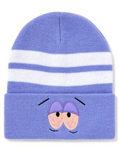 Everyone will know your favorite South Park character is Towelie with this officially licensed Towelie Face Cuff Beanie Hat. Any South Park fan will love adding this sweet hat to their collection and you'll never forget to bring a towel again. Officially licensed Regular fit Mid crown Material: Acrylic Care: Hand wash cold Imported One size fits most Cute Cotton Cap Beanie, Cute Cotton Beanie Cap, Cute Purple Beanie Hat, Cute Cotton Beanie, Spencers Gifts, South Park Characters, Fan Style, Big Face, Black Horse