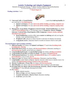 Assistive Technology and Adaptive Equipment Pedretti's Occupational Therapy 7th edition ***Read Chapter 10 (these notes cover up to Hemiplegia)   Page 2 Nbcot Exam Prep Cota Study Guides, Occupational Therapy Inpatient Rehab, Inpatient Rehab Occupational Therapy, Occupational Therapy Snf, Manual Muscle Testing Occupational Therapy, Occupational Therapy Nbcot Exam