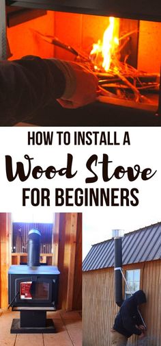 how to install a wood stove for beginners