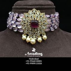 Amarsons Jewellery, Gold Jhumka Earrings, Info Whatsapp, Pearl Jewels, Bridal Diamond Jewellery, Bridal Jewelry Collection, Choker Pendant, Bangles Jewelry Designs, Gold Jewelry Earrings