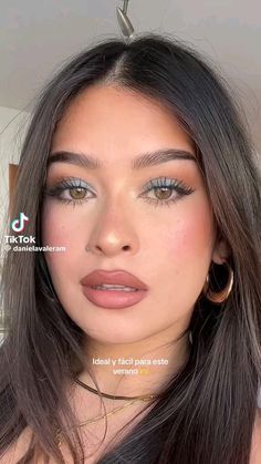 #makeup Western Make Up Look, Casual Birthday Makeup, Cute Party Makeup Looks, Make Up For Soft Features, Western Look Makeup, How To Make My Instagram Look Good, Easiest Eye Makeup, Kacey Musgraves Makeup, Makeup For Denim Outfit