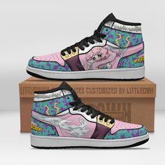 Mina Ashido Shoes Custom My Hero Academia Anime Jd Sneakers Lightweight construction with breathable mesh fabric provides a comfortable and flawless fit. My Hero Academia Shoes, Mha Merch, Jordans Custom, Academia Shoes, My Hero Academia Merchandise, Mina Ashido, My Hero Academia Anime, Latest Anime, Anime Shoes