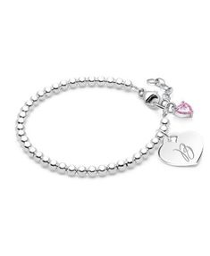 A modern and minimalist jewelry essential, this beaded initial bracelet is perfect for children. Arriving beautifully gift-wrapped with a white satin ribbon, this makes for a very special gift. Engraved Initials, Jewelry Essentials, Initial Bracelet, Polish Jewelry, Big Kid, White Satin, Adjustable Bracelet, Minimalist Jewelry, Satin Ribbon