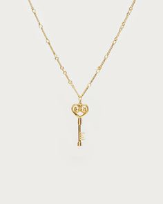 Eternal Love Lock Collar
| En Route Jewelry | En Route Jewelry Cute Key Necklace, Expensive Wishlist, Key Pendant Necklace Gold, Lock And Key Necklace, Gold Lock And Key Necklace, Vintage Gold Key Necklace, En Route Jewelry, Elegant Heart-shaped Key Jewelry, Love Lock