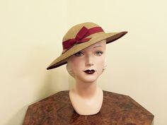 The Bluest Eye, Vintage Outfit Ideas, 1930s Hats, Art Deco Hats, French Hat, Hat Inspiration, Vintage Hollywood Glamour, 1930's Fashion, Wide Brim Sun Hat