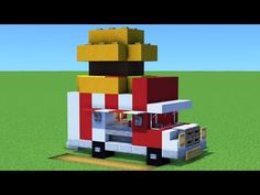 an image of a food truck made out of legos