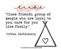 an image of a triangle with the quote true love close friends, group of people who are loyal to you, care for you like family