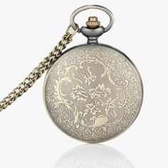 This Vintage Bronze Pocket Watch is a vintage design for anyone to appreciate. The cover is intricately crafted with a complete bronze caging, giving it added character and a retro vibe. A truly unique gift for any occasion. The bronze back cover brilliantly showcases the vintage aspects of the watch, giving it an antique feel that any pocket watch lover would enjoy. Features: Movement: Quartz Dial Material Type: Alloy Dial Diameter: 48mm Dial Window Material Type: Glass How To Use a Mechanical Luxury Antique Pocket Watch For Formal Occasions, Vintage Skeleton Dial Pocket Watch As Gift, Vintage Metal Pocket Watch With Antique Finish, Vintage Bronze Metal Pocket Watch, Metal Pocket Watch With Round Dial, Metal Pocket Watch With Round Dial As Gift, Vintage Pocket Watch With Metal Dial Gift, Metal Pocket Watch With Round Dial For Gift, Steampunk Bronze Pocket Watch Gift