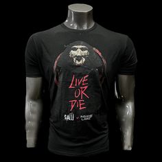 SAW x Insane Labz Make Your Choice Tee Make Your Choice, Tumble Dryer, Air Dry, Rib Knit, Spun Cotton, Christmas Gift, Make Your, Sleeve Length, Mens Outfits