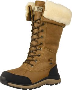 PRICES MAY VARY. Premium leather uppers with 17MM wool lining and insoles -32 degree weather rating Spider rubber outsole waterproof bootie construction Now on a womans specific last Adirondack Ugg Boots, Ugg Adirondack, Shop Boots Online, Ugg Womens, Snow Boot, Warm Boots, Snow Boots Women, Ugg Classic, Classic Boots