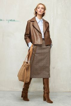 Rok Outfit, Stil Elegant, Mode Inspiration, Winter Fashion Outfits, Elegant Outfit, Work Fashion, Moda Fashion