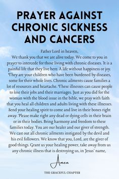 Verses For Healing Sickness, Scripture For Sickness And Healing, Healing Prayer For Sick Family Member Verse, Bible Verses For Healing Sick, Miracle Prayer For The Sick, Prayer For Sickness And Healing, Healing Prayer For Sick Family Member, I Rebuke Cancel And Destroy, The Graceful Chapter