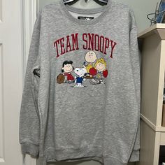 Questions? Leave A Comment Below! Snoopy Sweaters, Snoopy Clothes, Snoopy Sweater, Crochet Pumpkin, Peanuts Snoopy, Leave A Comment, Peanut, Bath And Body, Pajamas