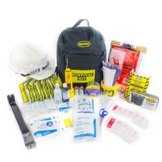 Office/Classroom EVERYTHING Kit | KT1 made by Mayday | CPR Savers and First Aid Supply Backpacks School, Survival Backpack, Primitive Survival, Safety Kit, School Safety, School Kit, Survival Quotes, Wilderness Survival, Search And Rescue