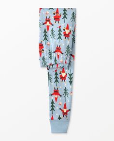 Adult unisex Long John pajama pants in legendary soft organic cotton rib knit, complete with cheerful holiday print fit for every festive moment. • Hypoallergenic & eczema-friendly • Sensory-friendly scratch-free seams that lay flat on the skin • Like new wash after wash • OEKO-TEX® STANDARD 100 certified safe from hundreds of harsh chemicals 100% organic combed cotton rib knit Super-smooth flatlock seams Encased elastic waistband Soft ribbed cuffs Tops and pants offered separately for the very Long Johns Pajamas, Unisex Pajamas, Sensory Friendly, Cuffed Top, Pajama Dress, Long John, Pajama Pant, Sleepwear & Loungewear, Hanna Andersson