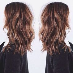 Freshest Long Layered Hairstyles with Bangs: Face-Framing & Fabulously Flattering High-Fashion Hair! High Fashion Hair, Layered Hair With Bangs, Messy Hair, Long Layered Hair, Volume Hair, Hair Waves