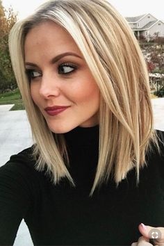 Must-Try Fall Hairstyles We’re Copying from Pinterest Tuns Bob Lung, Haircut Shoulder, Straight Lob, Bob Lung, Long Bob Haircuts, Lob Hairstyle, Lob Haircut, Bob Hairstyles For Fine Hair, Long Bob Hairstyles