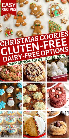 christmas cookies gluten free dairy - free options are the best way to make these delicious treats