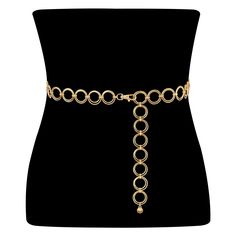 PRICES MAY VARY. ❤Quality - Made from alloy. Highly polished smooth surface makes these chains look stunning. The right weight won't make you feel too heavy and uncomfortable. Medium Size: Fit Waist up to 37 Inches; Large Size: Fit Waist up to 45 Inches ❤Adjustable Long Tassel Belly Chains - It has a secure, lobster-claw clasp and all over rings. Easy to take on and off. Can be adjustable according to your waist size. ❤Ladies Fashion Belt - A must-have in every wardrobe all year round. You can p Waist Belt Women, Dresses Gold, The Bling Ring, Body Chains, Chain Women, Belly Jewelry, Chain Belts, Ring Der O, Rhinestone Belt