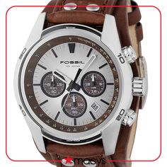 in stock Brown Leather Watch With Analog Display, Timeless Brown Chronograph Watch With Tachymeter, Brown Leather Chronograph Watch, Brown Leather Chronograph Watch Accessories, Brown Leather Chronograph Watch With Round Dial, Masculine Brown Leather Watch, Masculine Brown Quartz Watch, Brown Watches With Subdials, Masculine Brown Watch With Subdials