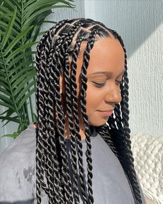 29 Passion Twists Hairstyles You'll Love Senagalize Twists, Twisted Box Braids, Protective Styles Twists, Passion Twist Braids Hairstyles, Knotless Passion Twists, Large Passion Twists, Shoulder Length Passion Twists, Passion Twist Braids, Havana Twist Styles