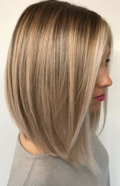 Bob Hairstyles Medium, Longbob Hair, A Line Haircut, Cute Bob Hairstyles, Line Bob Haircut, Hair Cute, Lob Hairstyle