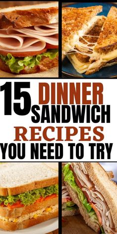 Looking to make dinner sandwich recipes? Don't worry you're in the right place. I like recipes and these are dinner sandwich recipes you'll like. If you'll like to make dinner sandwiches then this pin is for you so don't hesitate and check them out Easy Weeknight Sandwiches, Good Sandwiches Recipes, Dinner Sandwich Recipes, Sandwich Recipes Dinner, Sandwiches For Dinner, Dinner Sandwich, Quick Sandwiches