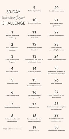 How To Make Room Minimalist, Less More List, What Is Minimalism, Minimalist Clean Out, Minilism Home, 30 Days Minimalism Challenge, Tips For Minimalism, Things To Make Your Room Look Better, Guide To Minimalism