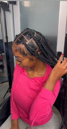 Hair Inches, Fire Hair, Natural Hair Growth Tips, Birthday Hairstyles, Braids Hairstyles Pictures, Cute Box Braids Hairstyles, Short Braids, Cool Braid Hairstyles