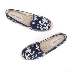 Item Type: Espadrilles Gender: Women Material: Canvas, Cotton Quantity: 2 Print: Embroidery Color: Blue, Beige Package Includes: 1 x Set Size Info: US Size EU Size Length (cm / inch) 3.5 34 22 / 8.66 4 35 22.5 / 8.86 5 36 23 / 9.06 6 37 23.5 / 9.25 7 38 24 / 9.45 8 39 24.5 / 9.65 9 40 25 / 9.84 10 41 25.5 / 10.04 11 42 26 / 10.24 Blue Comfortable Espadrilles For Summer, Blue Summer Espadrilles, Blue Espadrilles For Beach In Spring, Blue Closed Toe Espadrilles For Spring, Blue Round Toe Espadrilles For Summer, Blue Summer Espadrilles With Round Toe, Blue Espadrilles With Rubber Sole For Spring, Comfortable Blue Espadrilles For Spring, Blue Slip-on Espadrilles For Spring