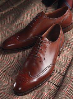 The Canterbury Oxford in Antique Chestnut Ben Silver, Oxford Shoes Brown, Brown Oxford Shoes, Boots Outfit Men, Gentleman Shoes, Best Shoes For Men, Silver Collection, Best Shoes, Oxford Shoes Men