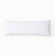 a white pillow on a white background