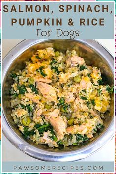 Dog Food - We'll save you hours of searching. Just click to visit and get what you need NOW! Home Cooked Dog Meals, Dog Food Recipes With Salmon, Dog Salmon Recipe, Homemade Dog Food Recipes With Salmon, Dog Food With Salmon, Frenchie Dog Food Recipe, Puppy Meal Prep, Meal Prep For Dog Food, Salmon For Dogs Recipe