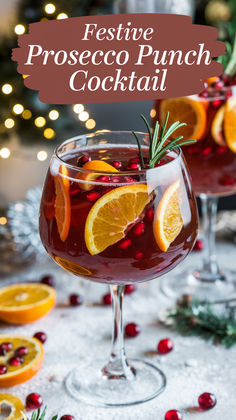 "Celebrate the festive season with our delightful Pear and Cranberry  Prosecco Punch! This refreshing cocktail combines the sweetness of pears  with tart cranberries, making it the perfect addition to your holiday  gatherings. Ideal for Thanksgiving brunch or as a standout drink for your  Christmas dinner menu, this punch is one of the best Christmas cocktails to  impress your guests. Elevate your festive celebrations with this  easy-to-make recipe, perfect for any holiday occasion." Cranberry Pear Cocktail, Cranberry And Champagne Drink, Christmas Cocktail By The Pitcher, Holiday Cocktail Punch Recipes, Christmas Wine Cocktail Recipes, Cranberry Orange Prosecco Cocktail, Festive Cranberry Cocktails, Christmas Cranberry Mimosa, Easy Thanksgiving Dinner For A Crowd