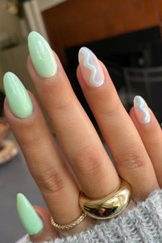 Preppy Nails, Teen Nails, Summer Gel Nails, Cute Simple Nails, Nails Coffin Short, Really Cute Nails, Acrylic Nails Designs