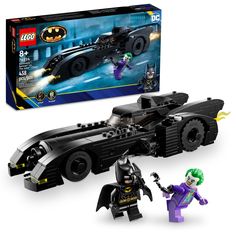 the lego batman batmobile is in its box and it's ready to be opened