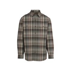 You can't go wrong with our RedHead Rock Creek Ripstop Plaid Long-Sleeve Shirt for Men! Its rugged versatility makes this classic plaid at home outdoors, in the office, and beyond. Durable 100% cotton ripstop keeps you comfortable while maintaining a soft feel. Also features full button-up front, 2 button-flap chest pockets, and button-adjustable cuffs. Machine wash. Imported. 100% cotton Full button-up front 2 button-flap chest pockets Button-adjustable cuffs Casual Brown Shirt For Outdoor, Casual Brown Tops For Outdoors, Brown Casual Tops For Outdoor, Casual Brown Tops For Outdoor, Plaid Long Sleeve Tops For Outdoor, Winter Outdoor Shirt With Relaxed Fit, Winter Outdoor Relaxed Fit Shirt, Relaxed Fit Shirt For Outdoor Winter, Rugged Long Sleeve Tops For Outdoor